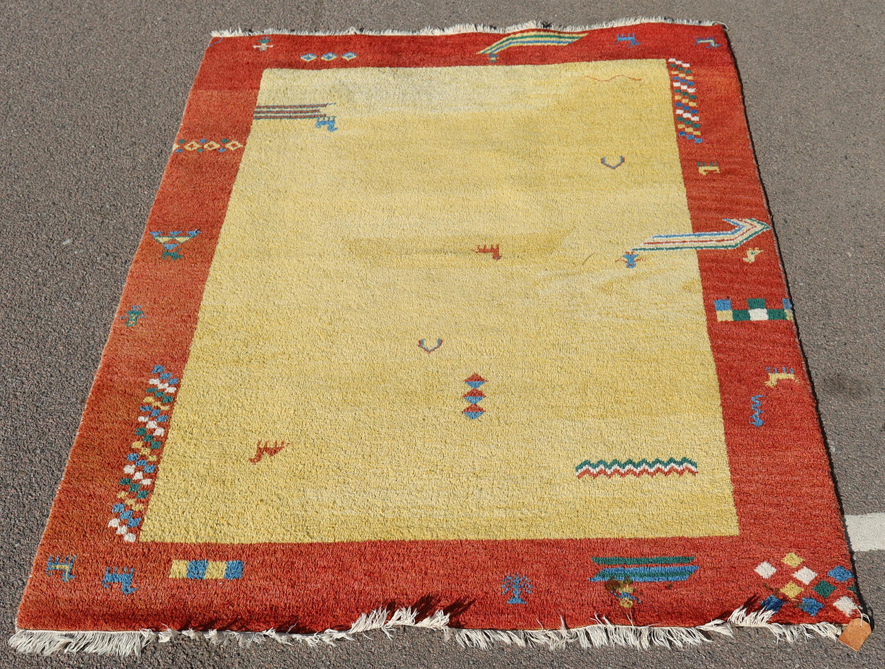 ORIENTAL RUG, Gabbeh, 240x160 cm.