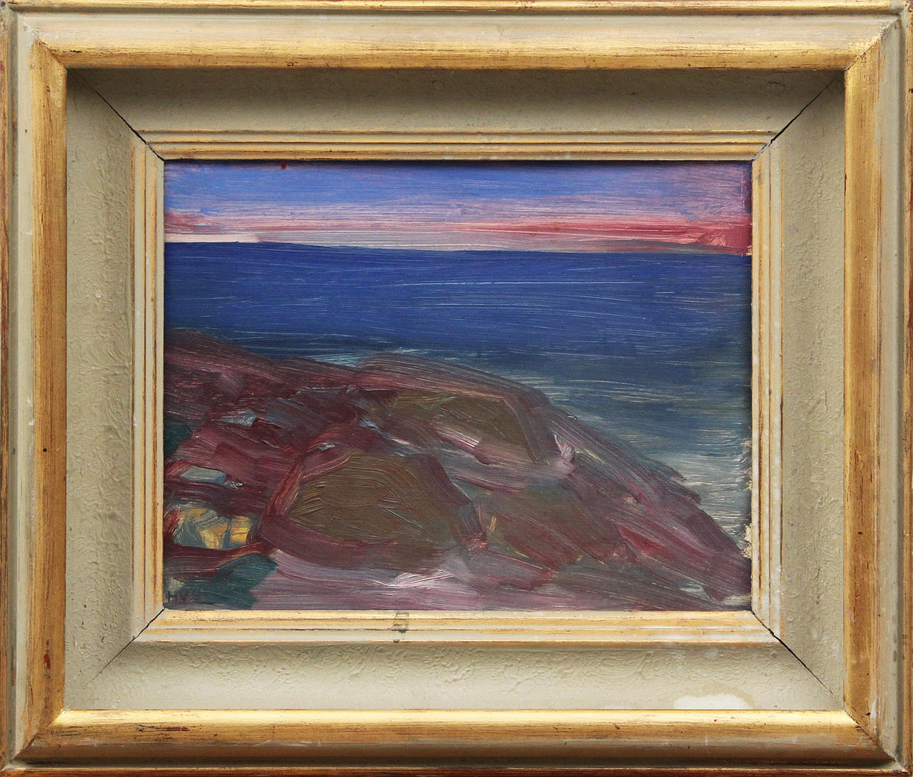 HANS VALTER SUNDBERG. OIL, on panel, signed.