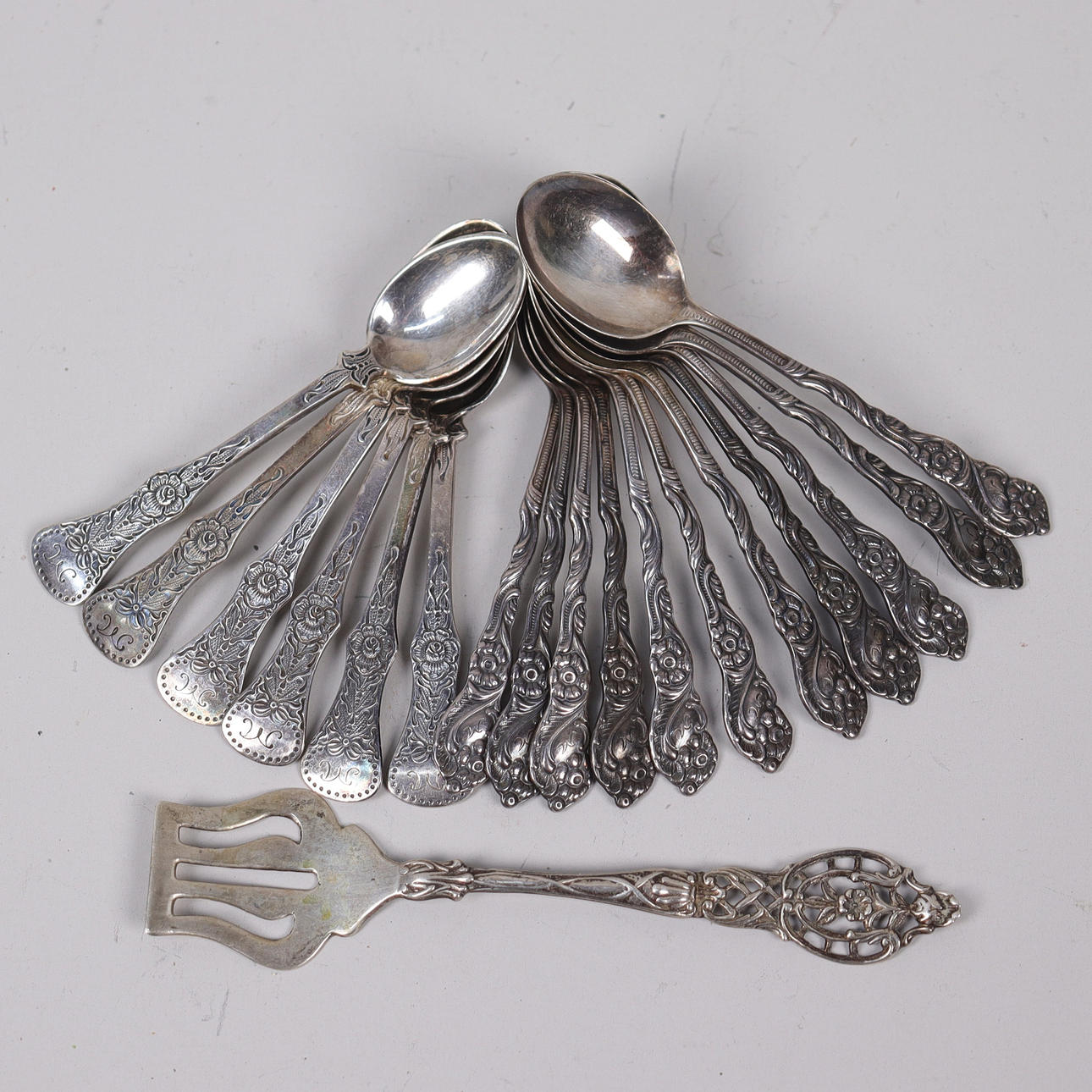 SILVER, cutlery pieces, 18 pcs.