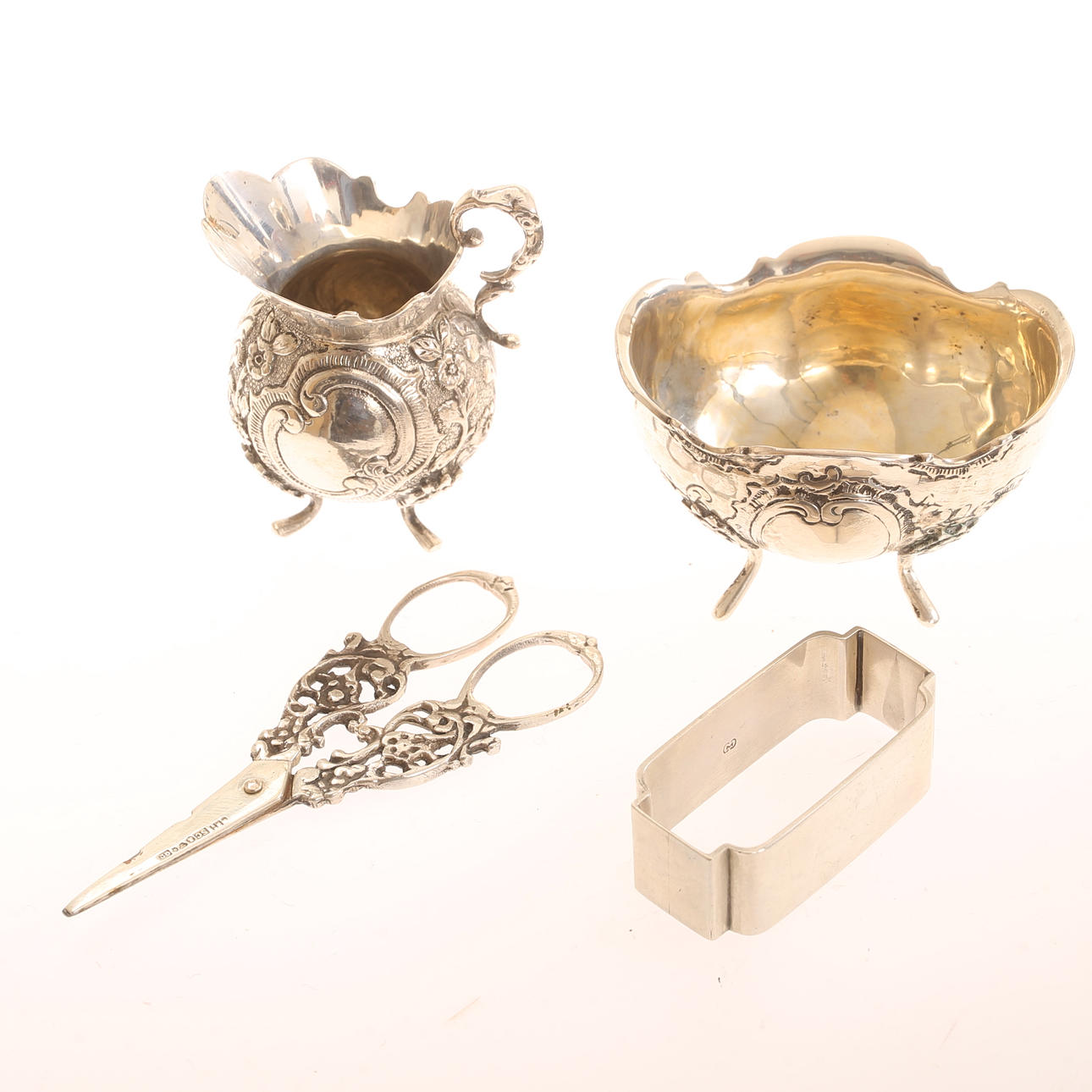 DIVERSE SILVER, 4 delar.