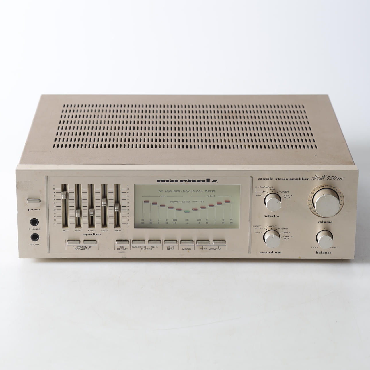 AMPLIFIER, PM 550 DC, Marantz.