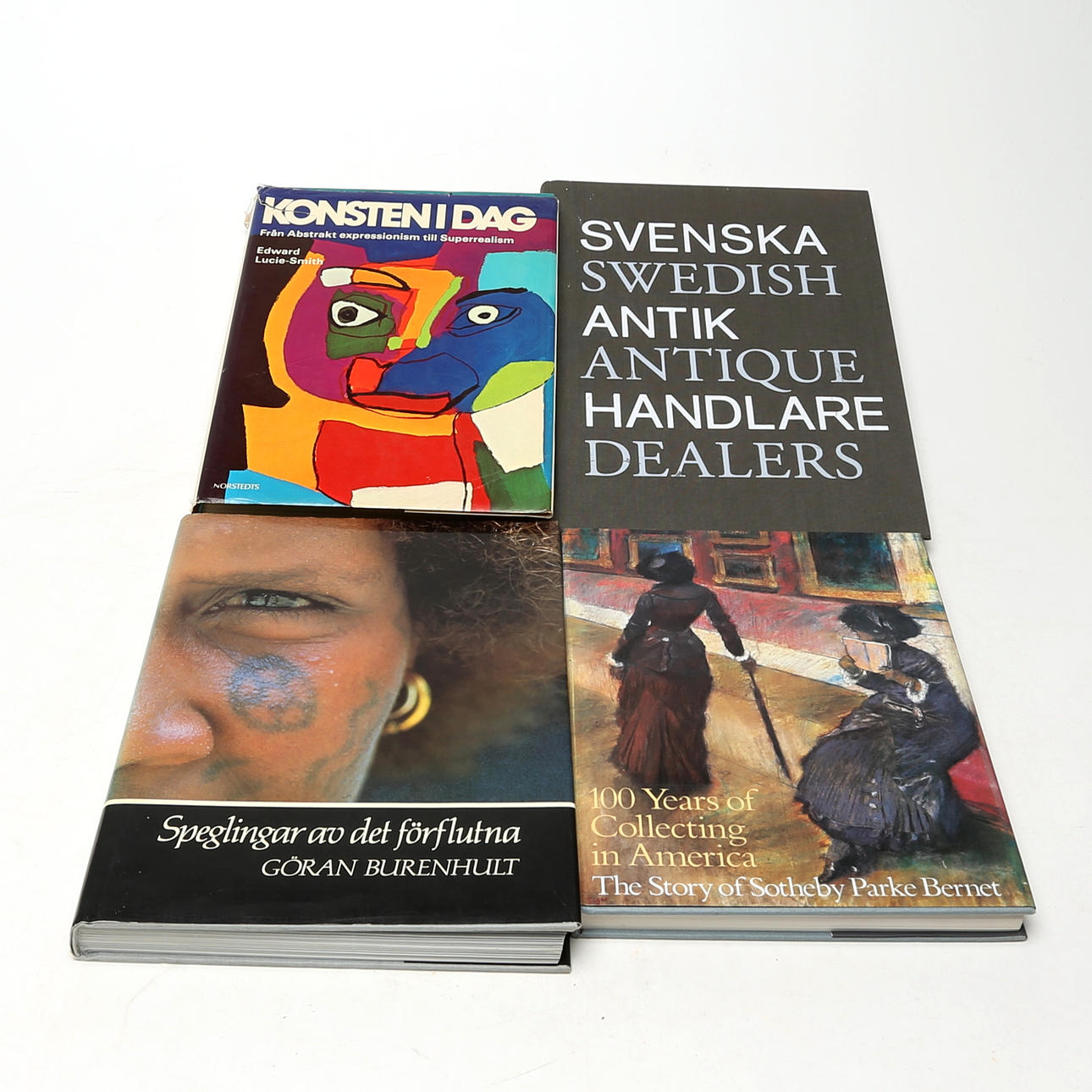 BOOKS, 4 volumes, including art.