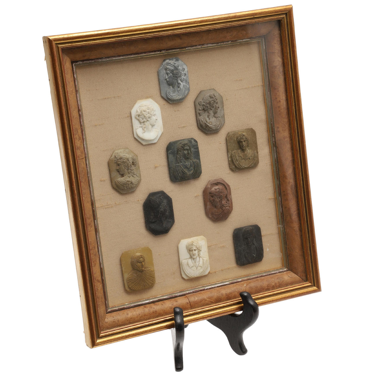 A GROUP OF COMPOSITE INTAGLIOS.