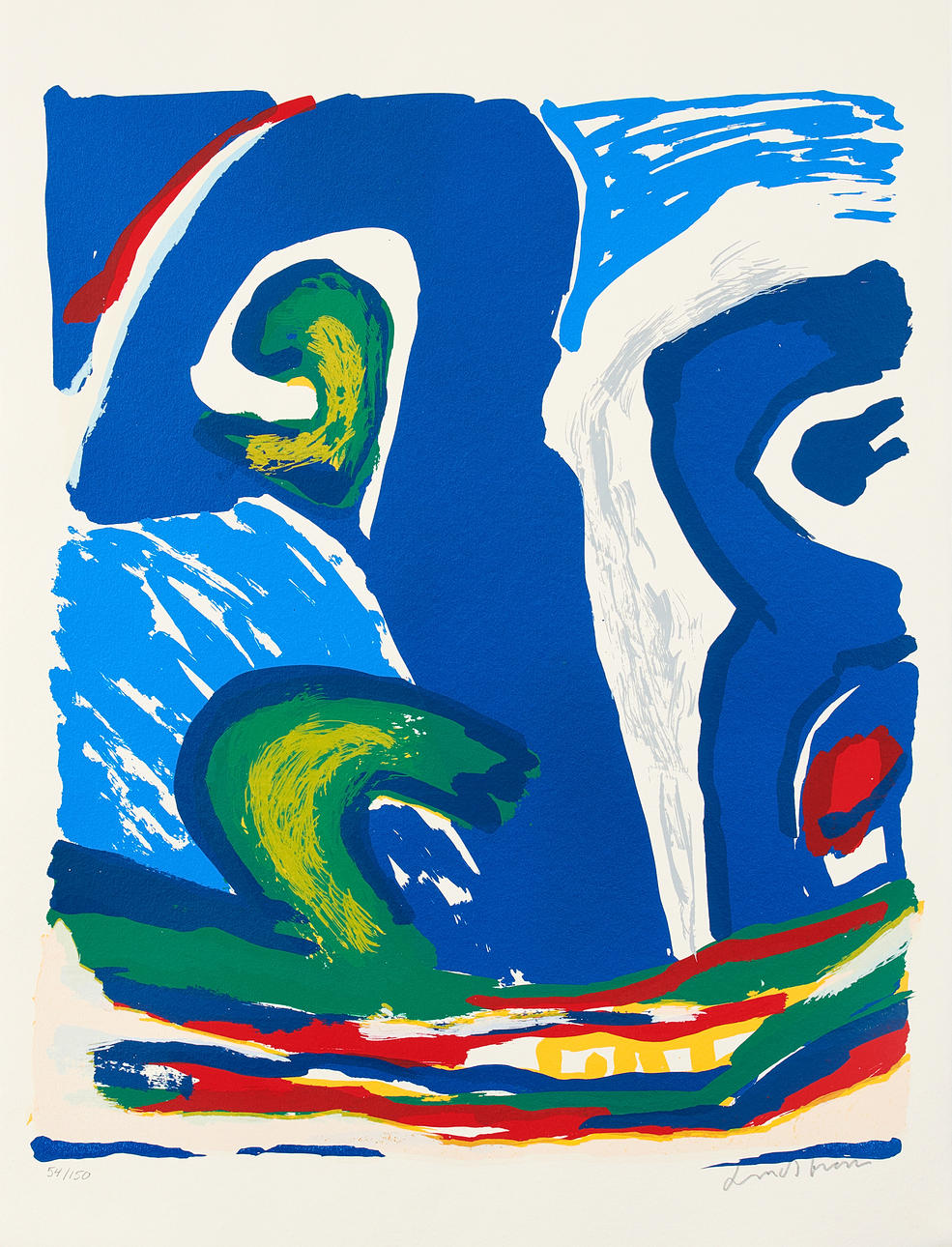 BENGT LINDSTRÖM. Composition.