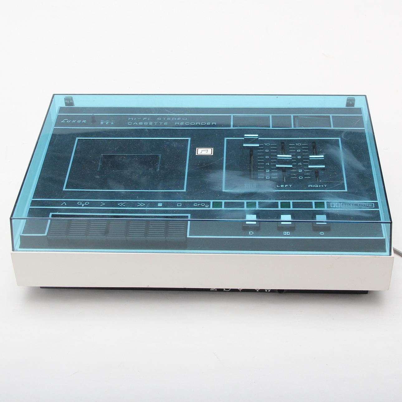 CASSETTE TAPE RECORDER, Luxor.