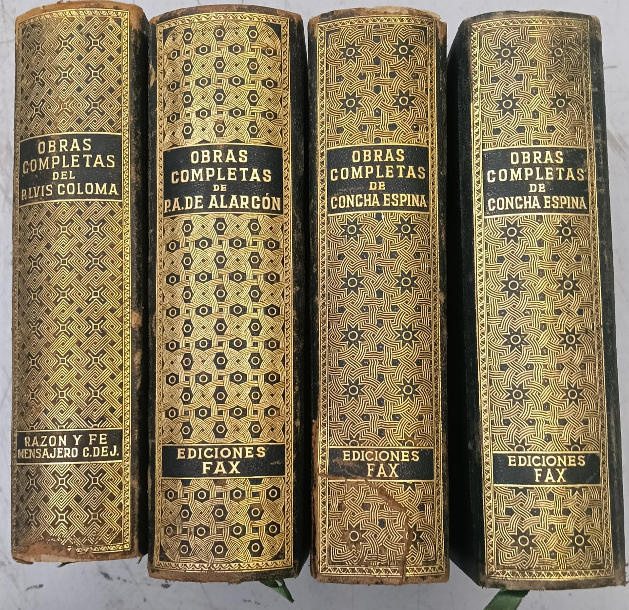 OBRAS COMPLETAS DE CONCHA ESPINA 4 VOLUMES.