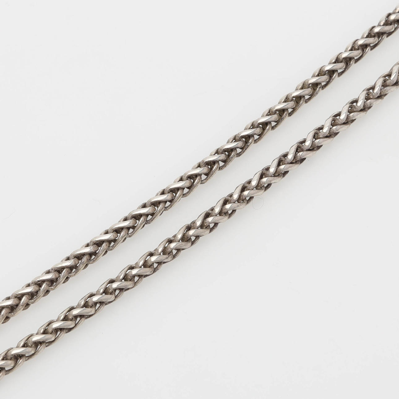 NECKLACE, sterling silver, length 45 cm.