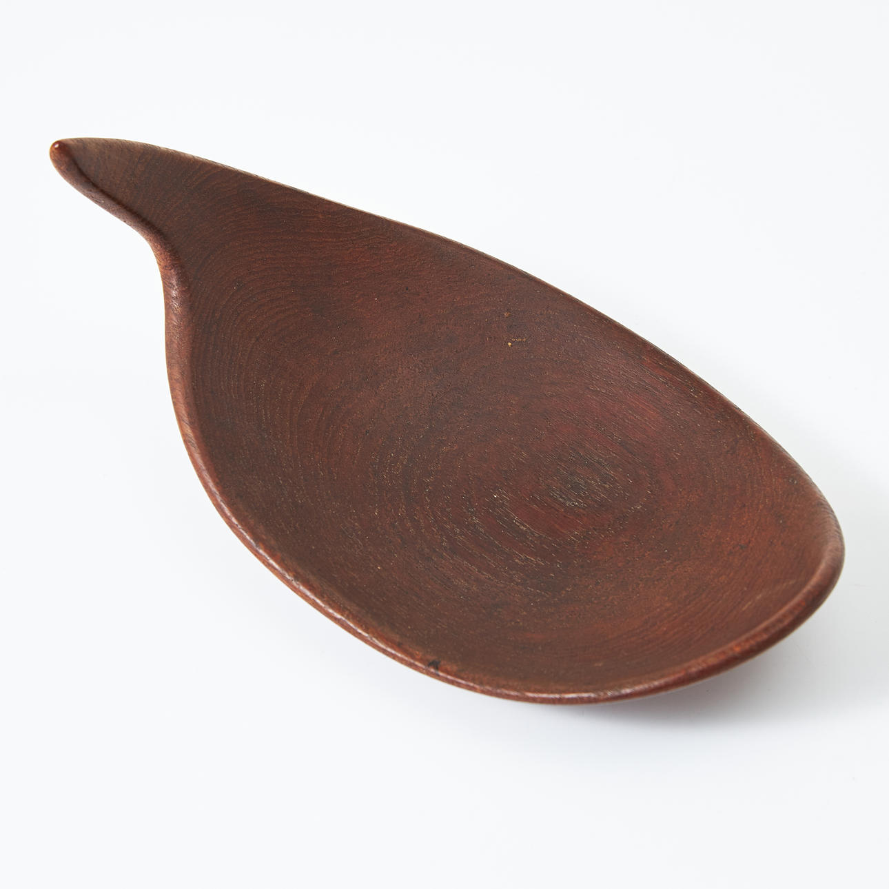 JOHNNY MATTSSON, bowl, solid teak, monogram signed JM.