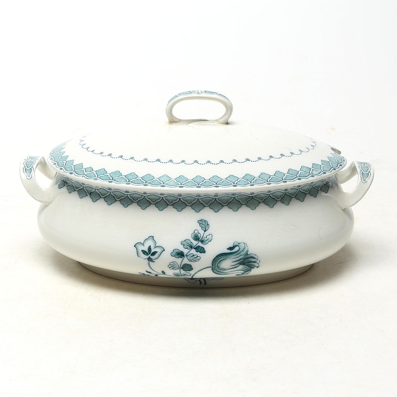 LOCKTERRIN, flintgods, jugend, Gustavsberg.