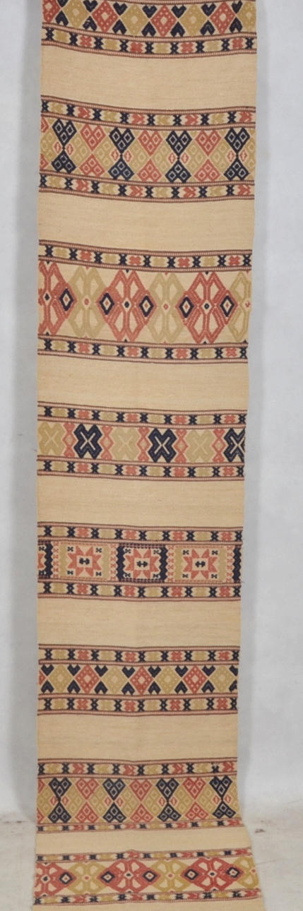 GOLVMATTA, vävnad, Skåne, sekelskiftet 1900.