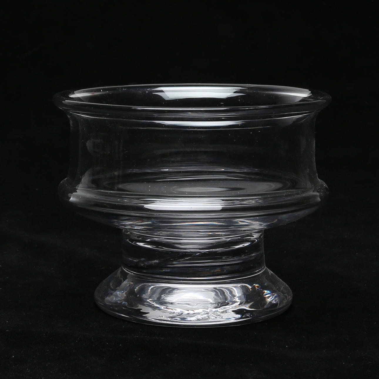 BOWL, glass, likely Boda.
