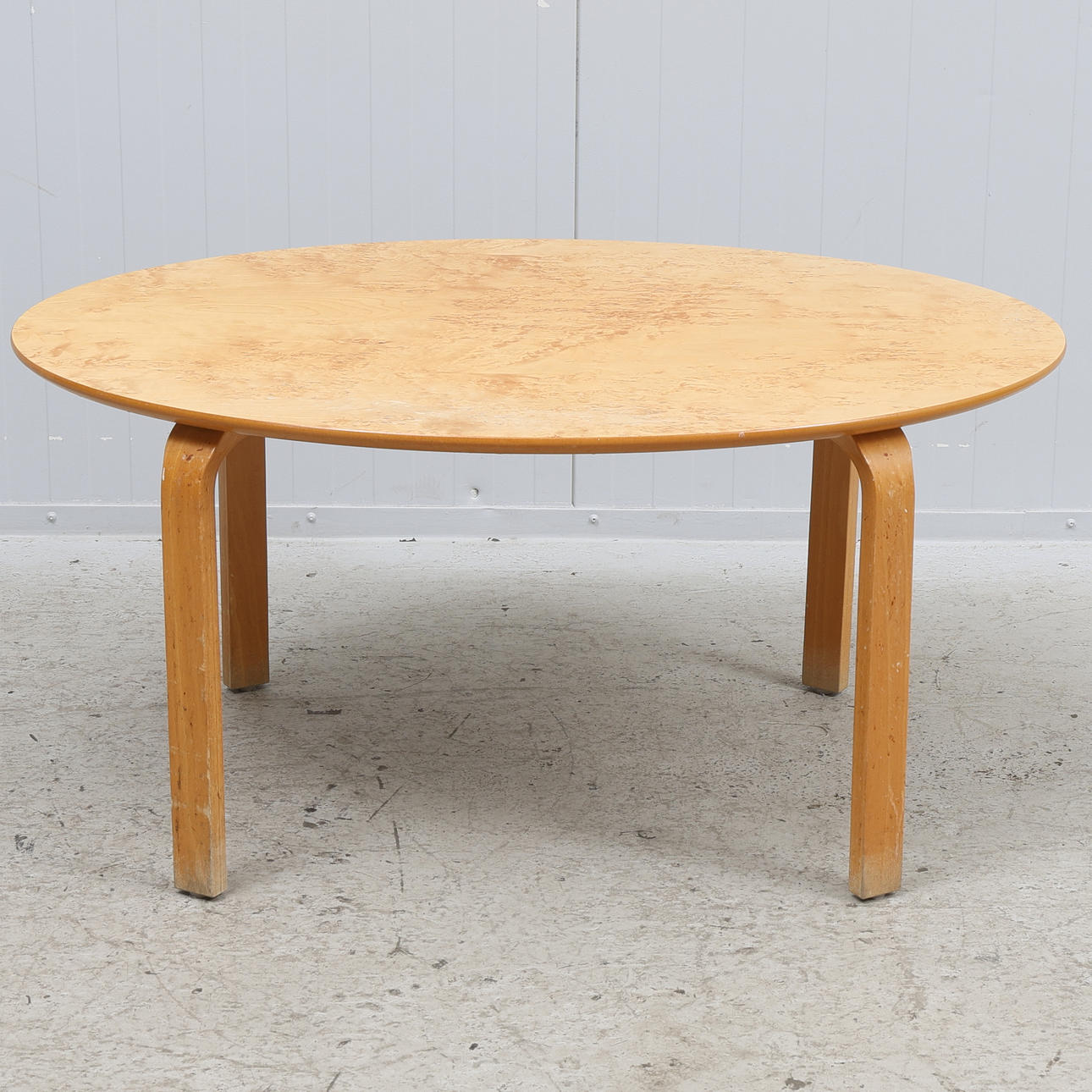 COFFEE TABLE, masur birch, latter half of the 20th century. Furniture ...