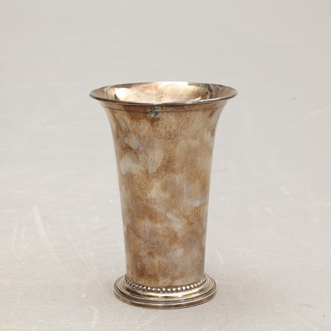 GEORG JENSEN. beaker, silver 925, marked on the base, Denmark.
