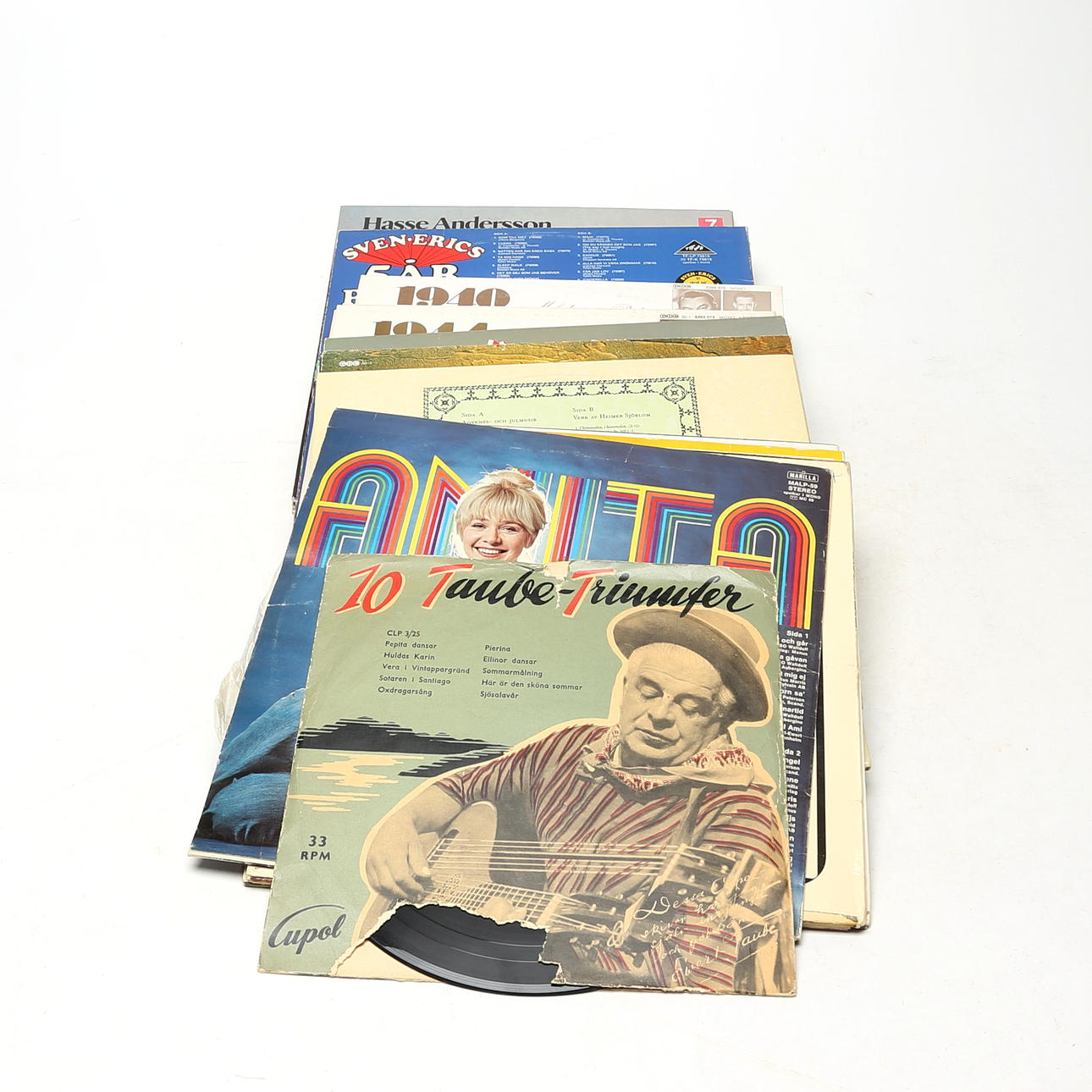 VINYL RECORDS, approx. 40 pcs.