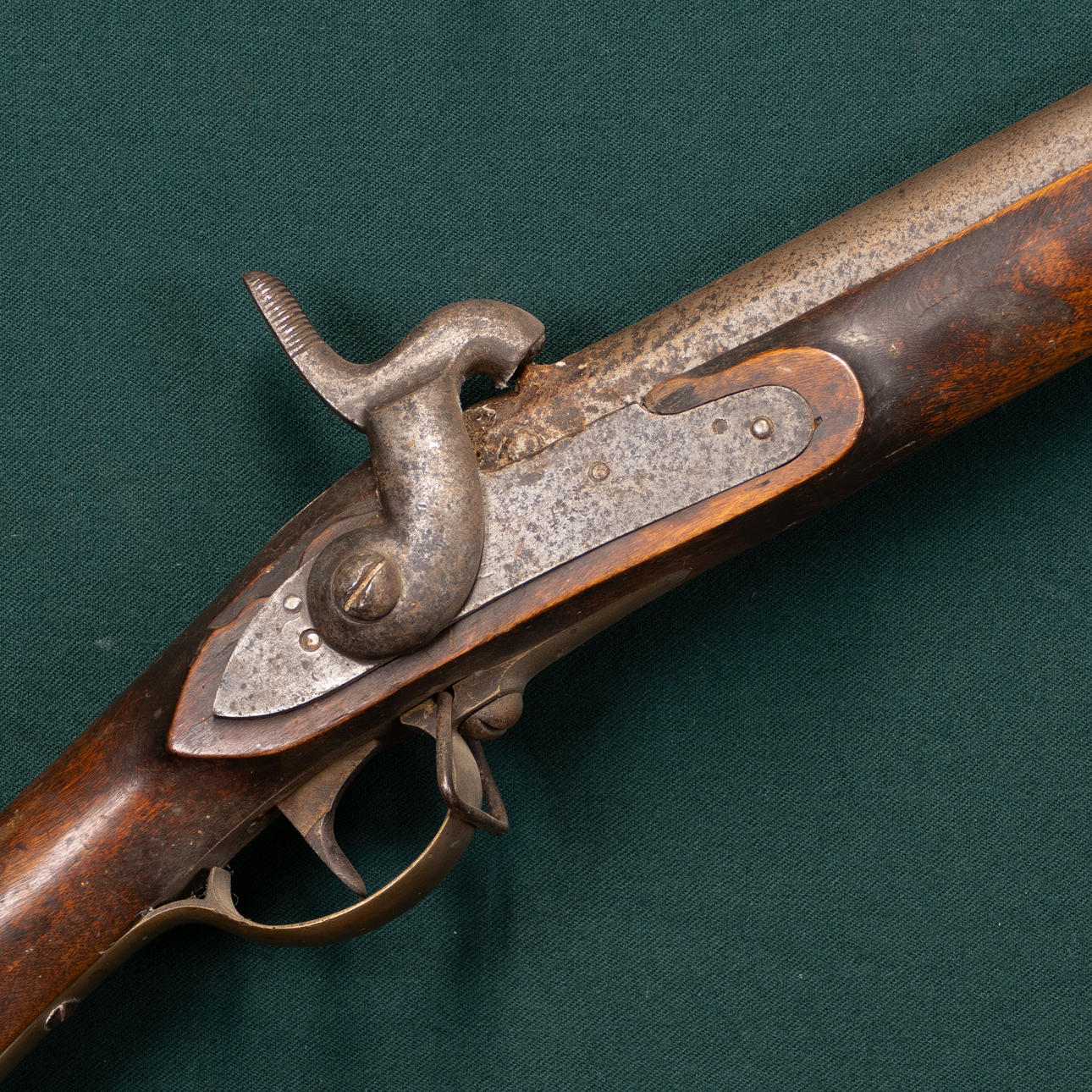 Percussion rifle, Swedish, m/1815-49 for the infantry. Weapons ...