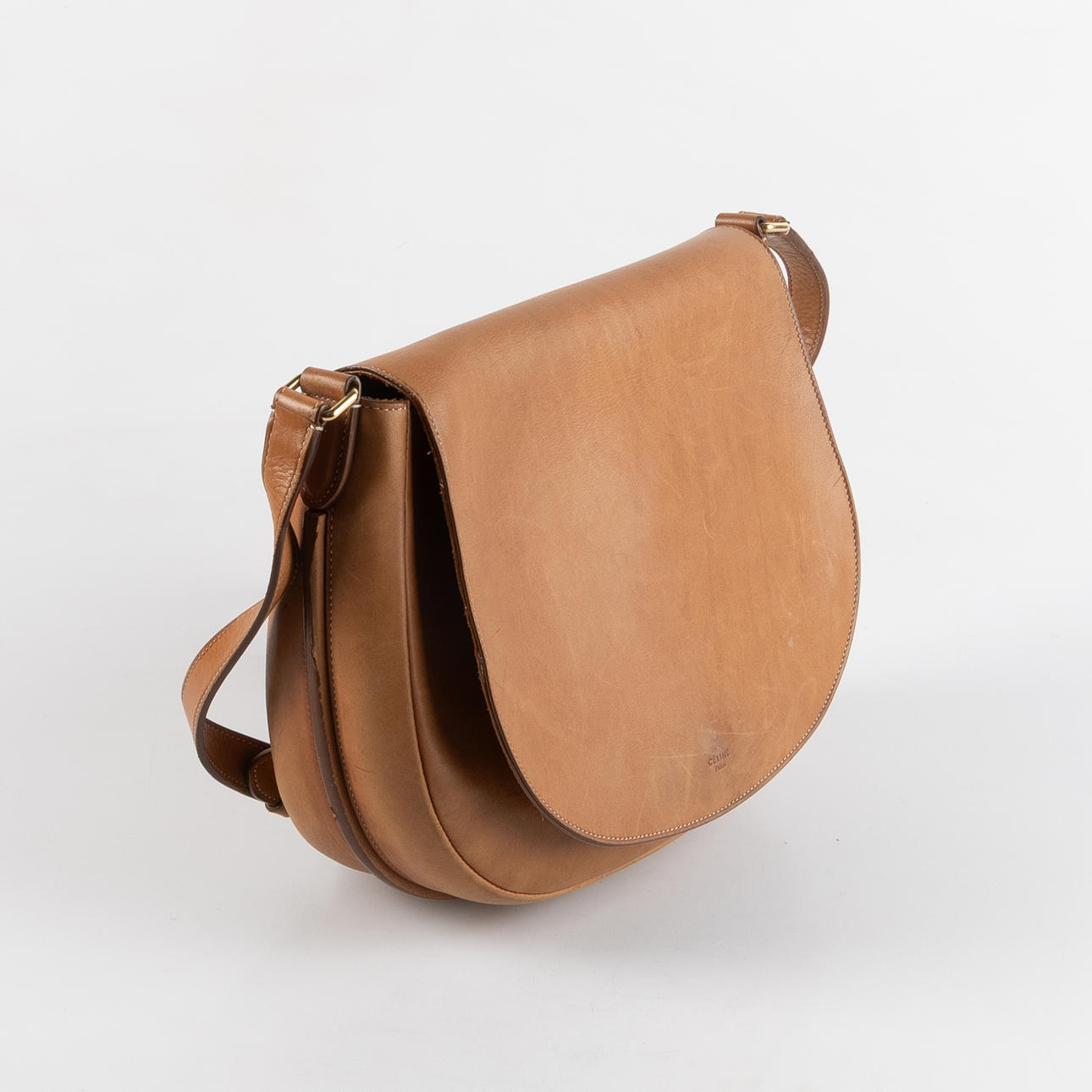 CÉLINE, "Trotteur Messenger" bag.