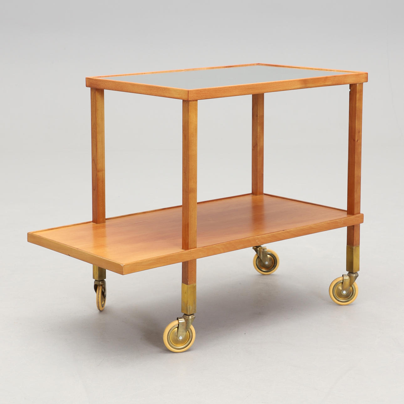 SERVING TROLLEY, mid-20th century.