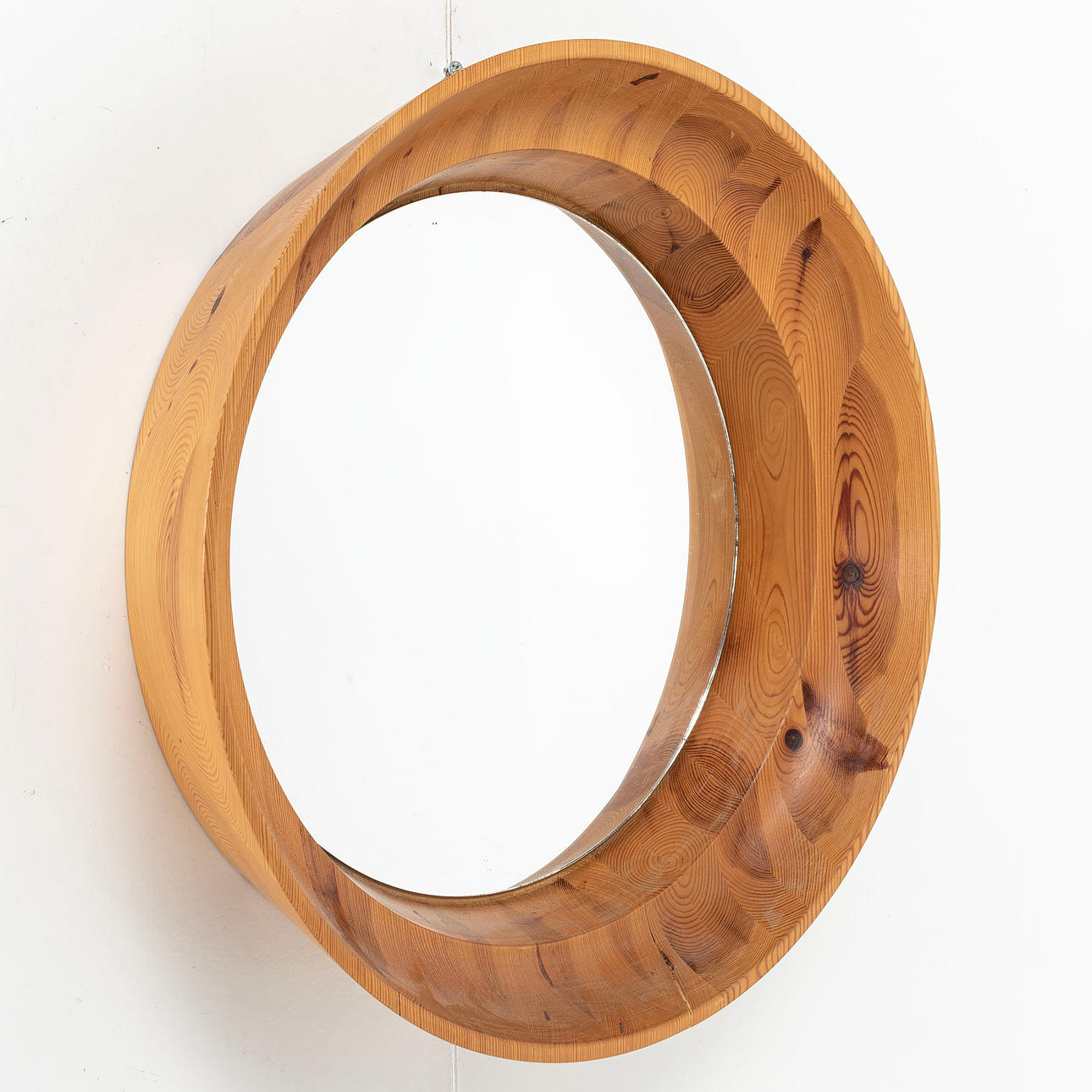MIRROR, Pine, late 20th century.