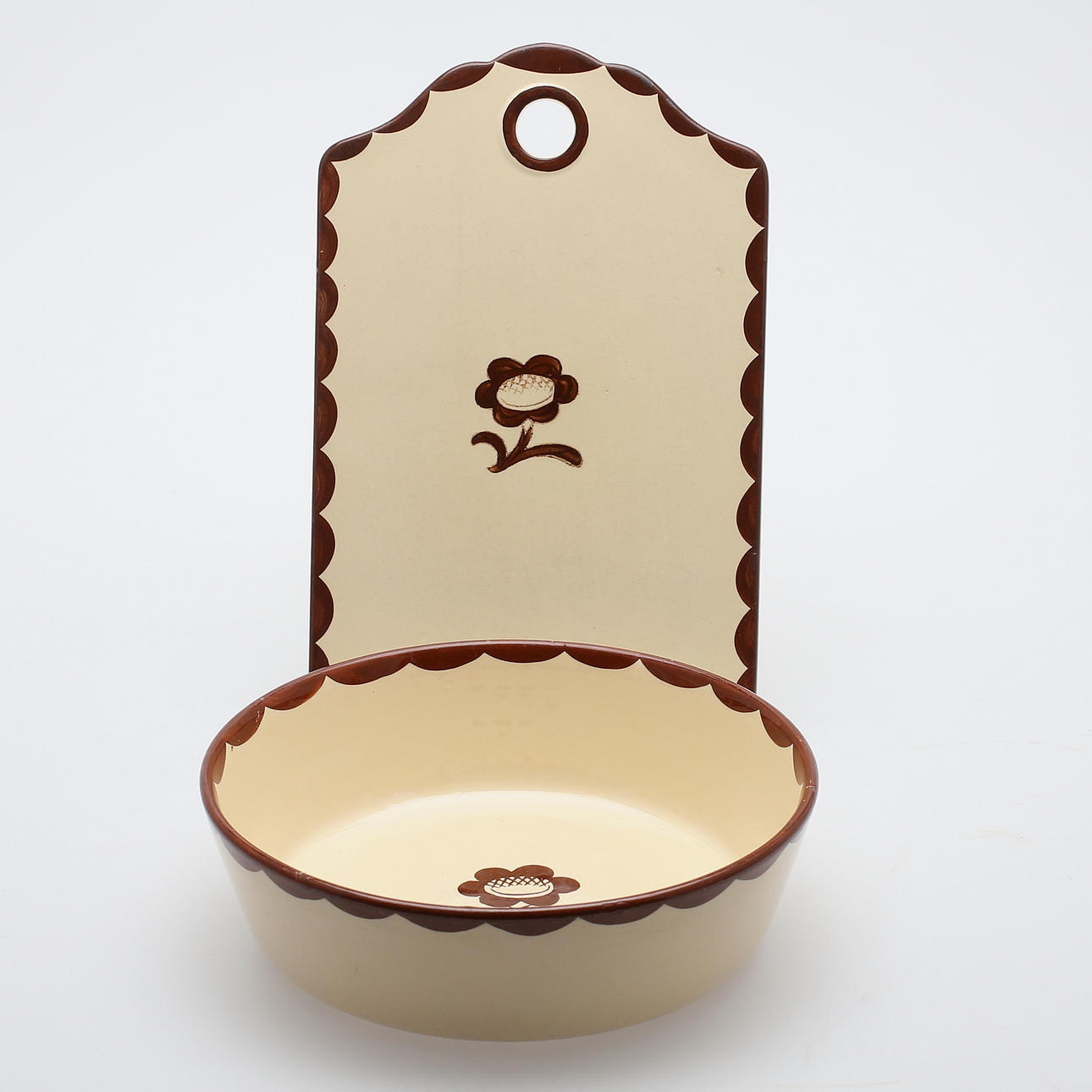 SKÅL, samt SKÄRBRÄDA, keramik, " Pyro" Gustavsberg., 1900-tal.