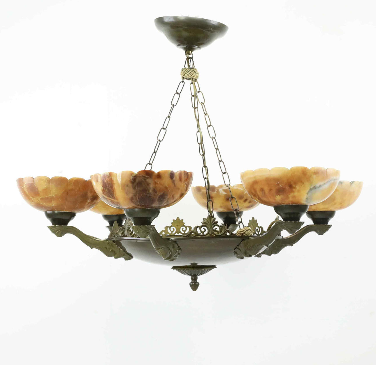 CEILING LAMP, Art Déco, 1930s.