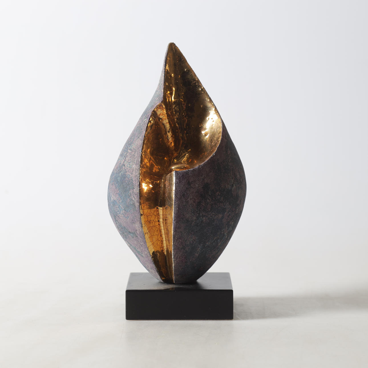 ALF EKBERG. Sculpture, stoneware, signed.