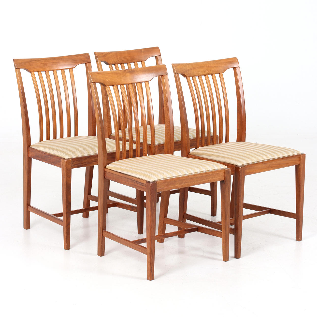 SVANTE SKOGH. Chairs, 4 pcs, "Vindö", 1960s.