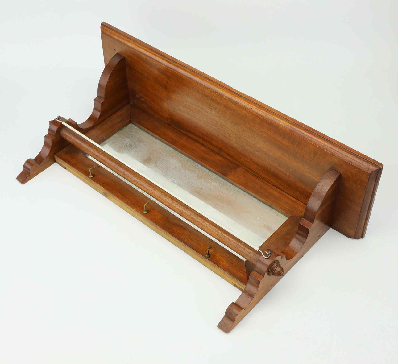 SHELF, Mahogany, early 1900s.