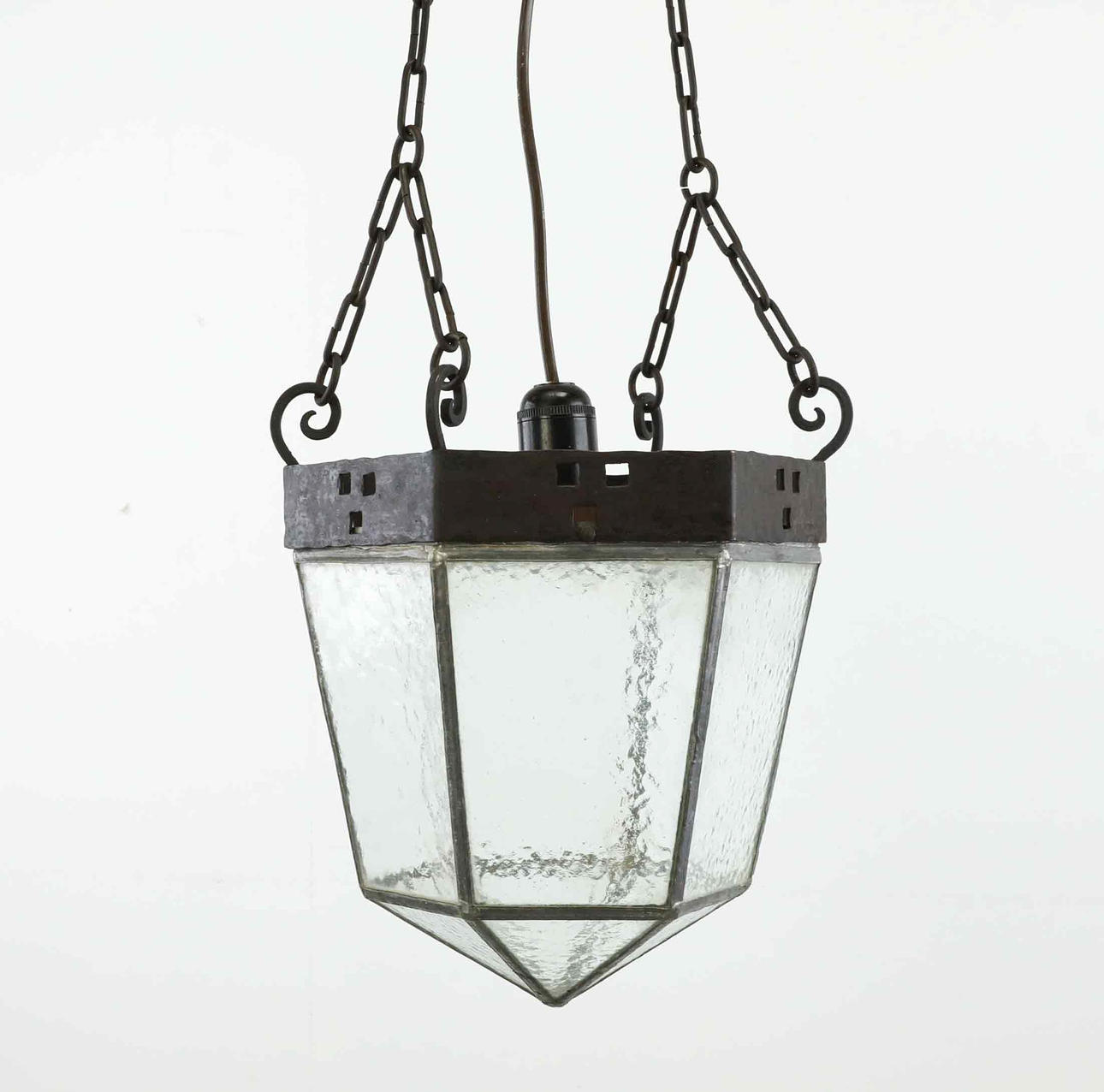 CEILING LANTERN, Swedish Grace, 1920s.