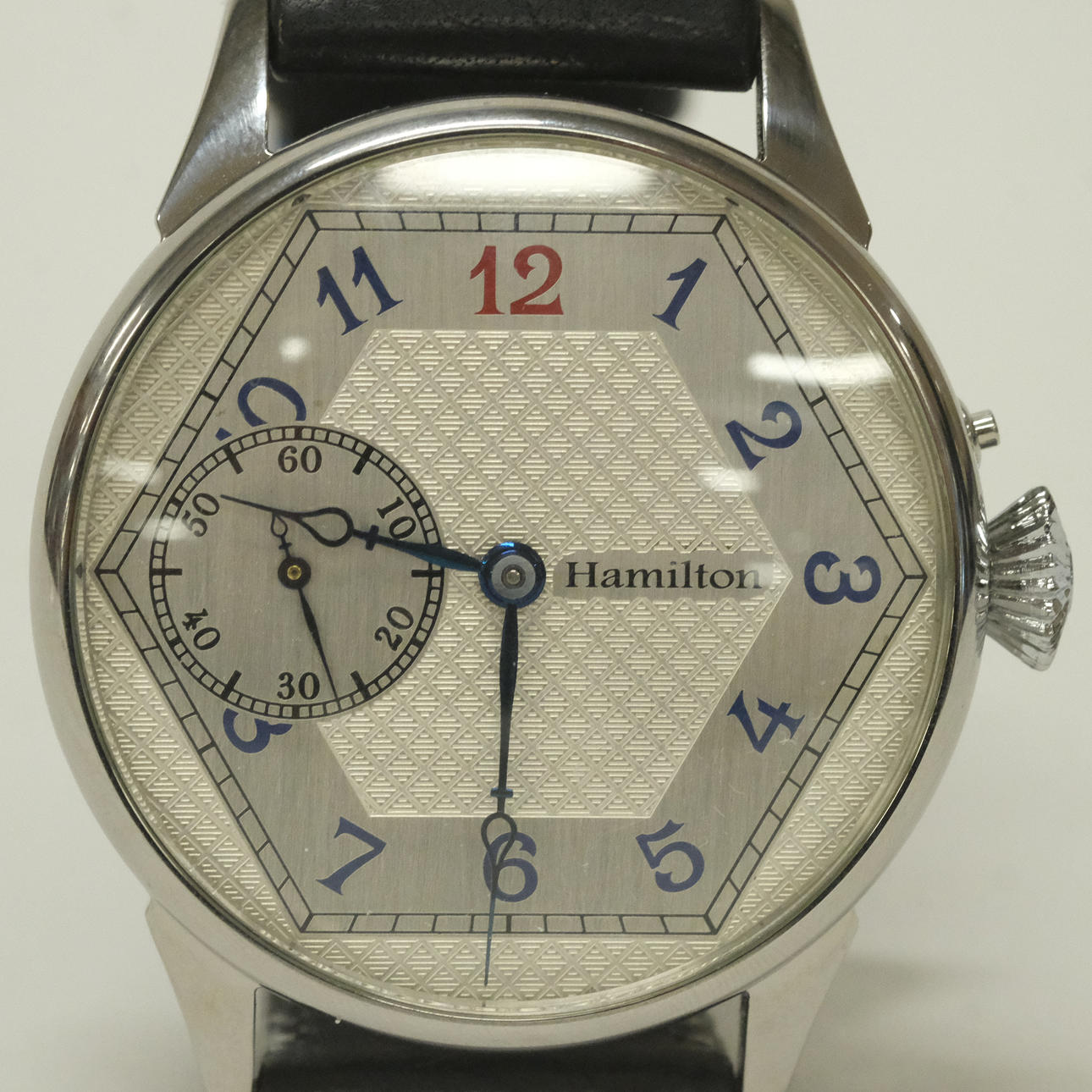HAMILTON. WRISTWATCH WITH POCKET WATCH MOVEMENT.