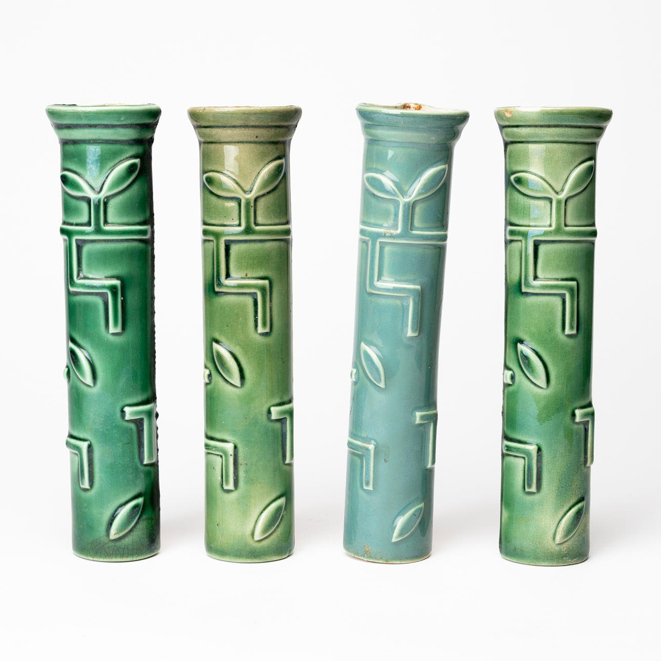 RADIATOR HUMIDIFIERS, 4 pcs, ceramic, mid-20th century.