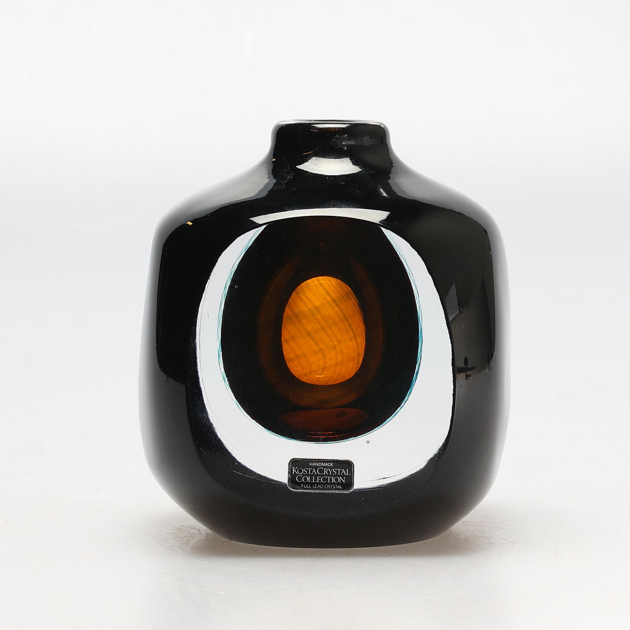 GÖRAN WÄRFF. Vase, Kosta Crystal Collection, signed.