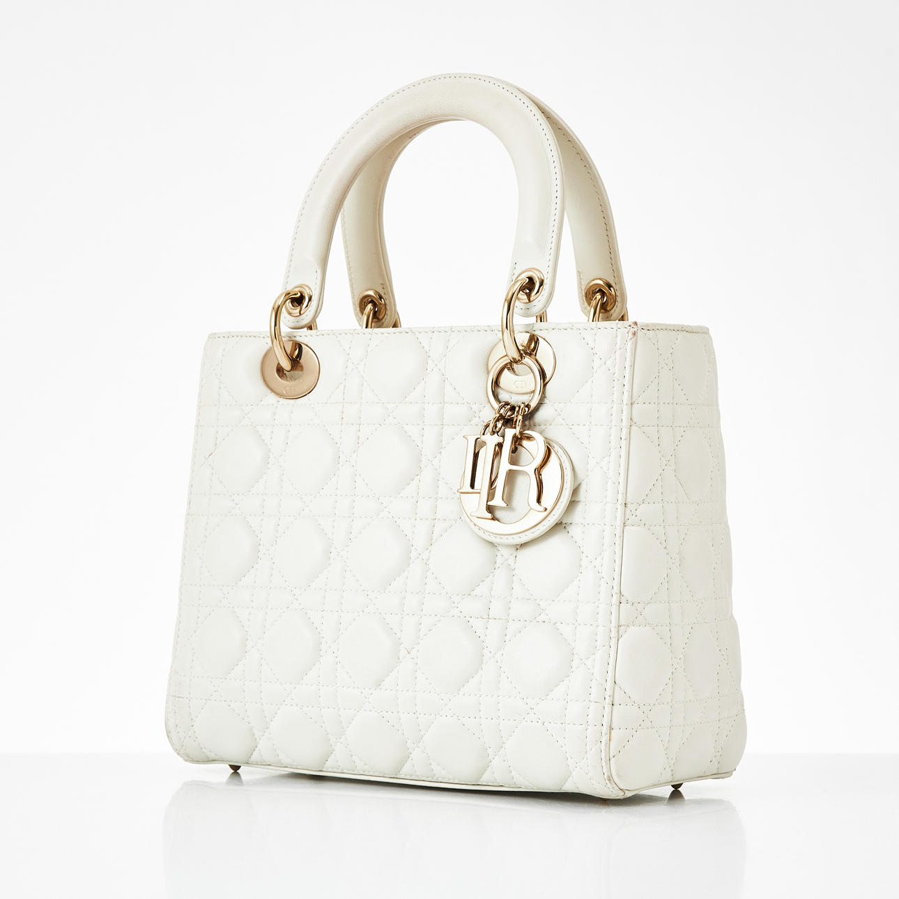 CHRISTIAN DIOR, "Lady Dior Medium", handbag.