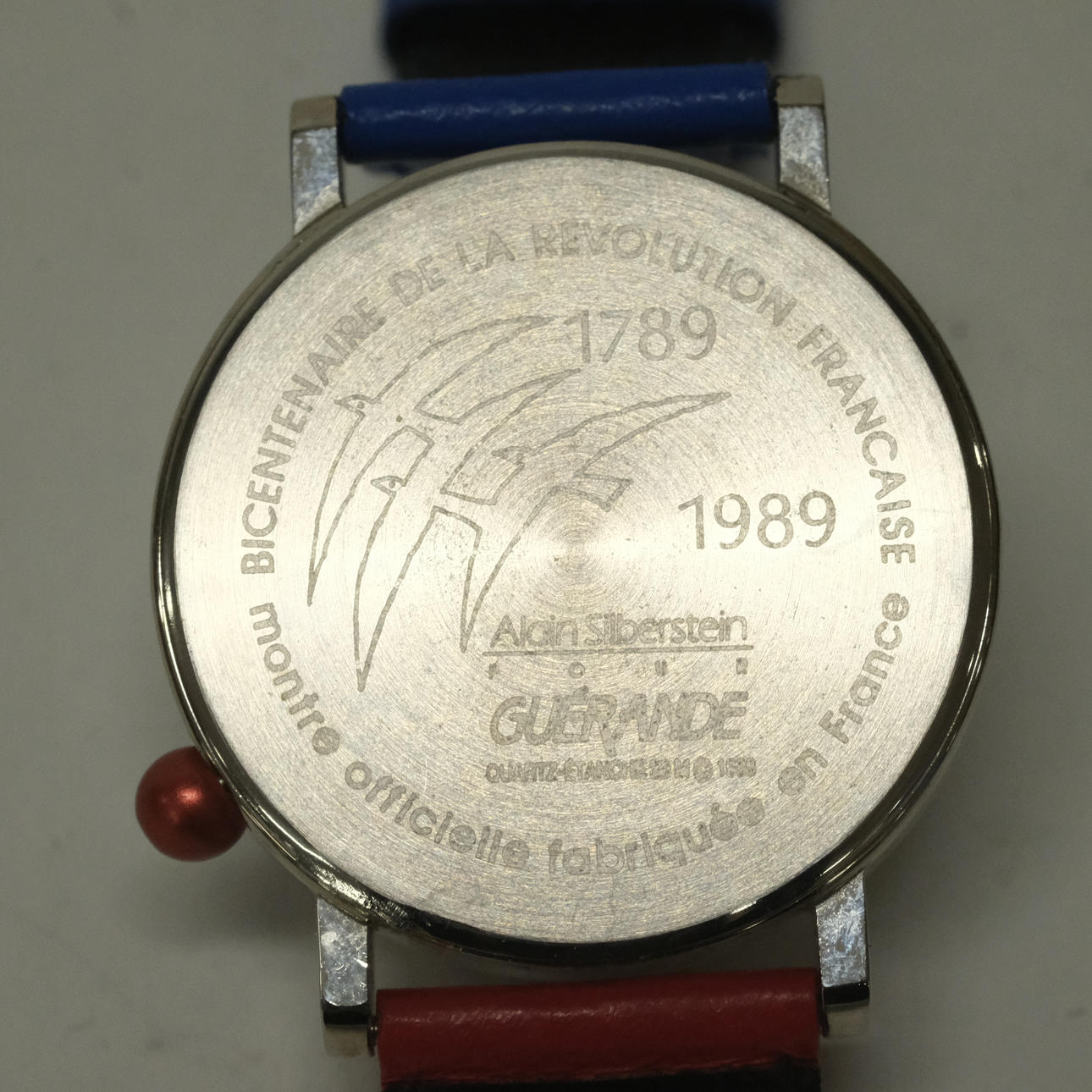ALAIN SILBERSTEIN. WRISTWATCH. 200TH ANNIVERSARY OF THE FRENCH