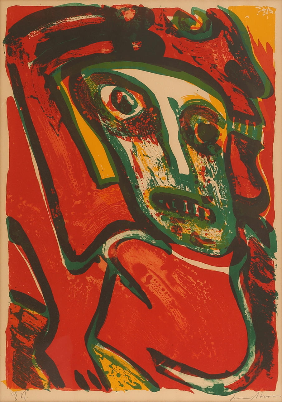 BENGT LINDSTRÖM. Colour lithograph, signed, EA.