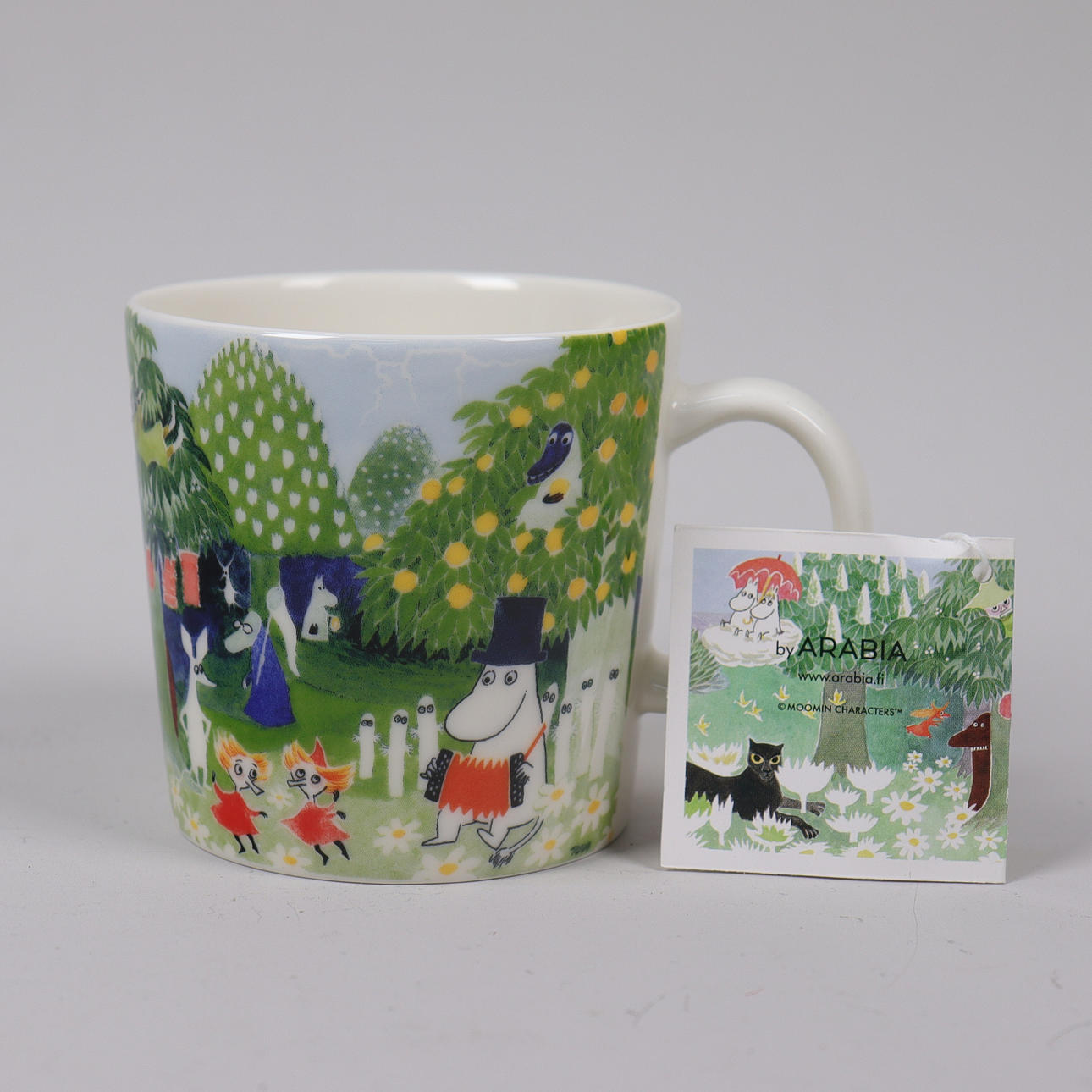 MOOMIN MUG, "Moominvalley", Arabia, 2017.