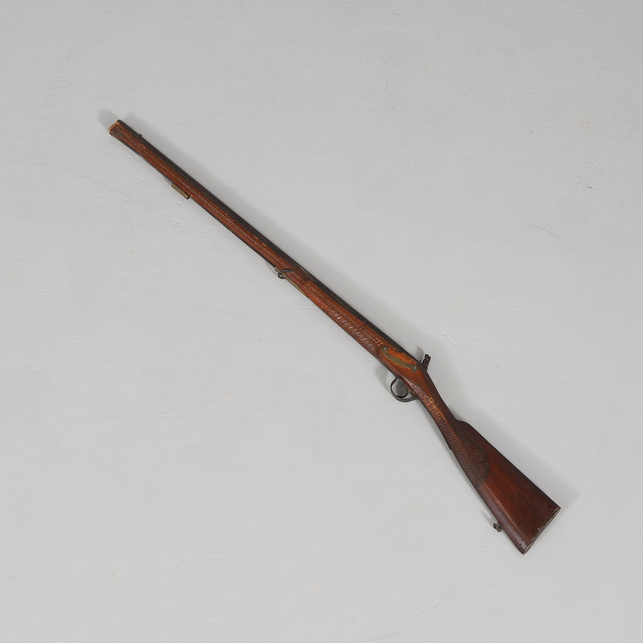 PERCUSSION RIFLE 19th/20th century.
