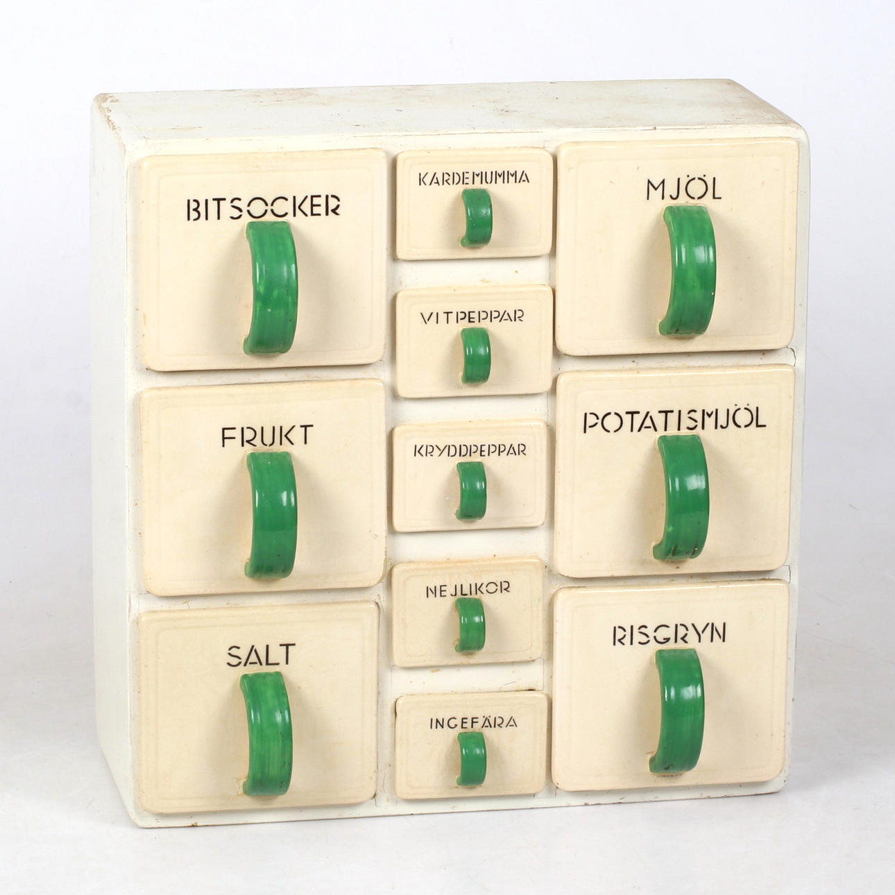 SPICE RACK, earthenware, wood, "Elit", Rörstrand.