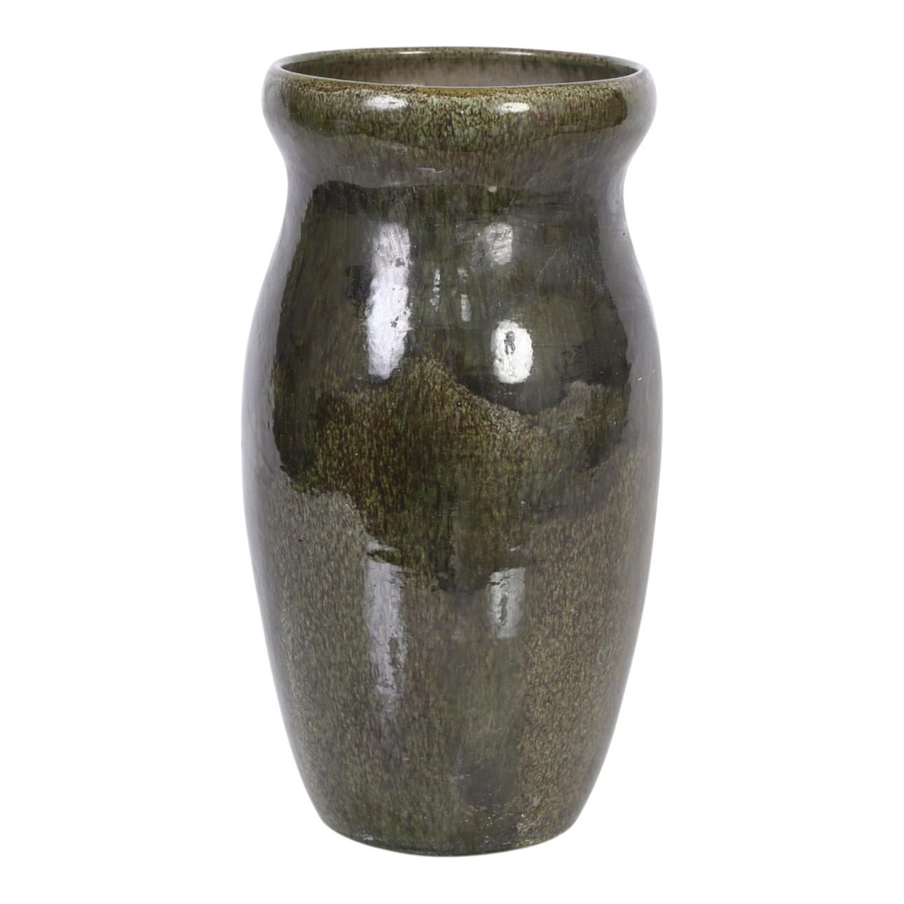 ATTRIBUTED TO DANSK KERAMIKER. Large earthenware vase, approx. 1920.