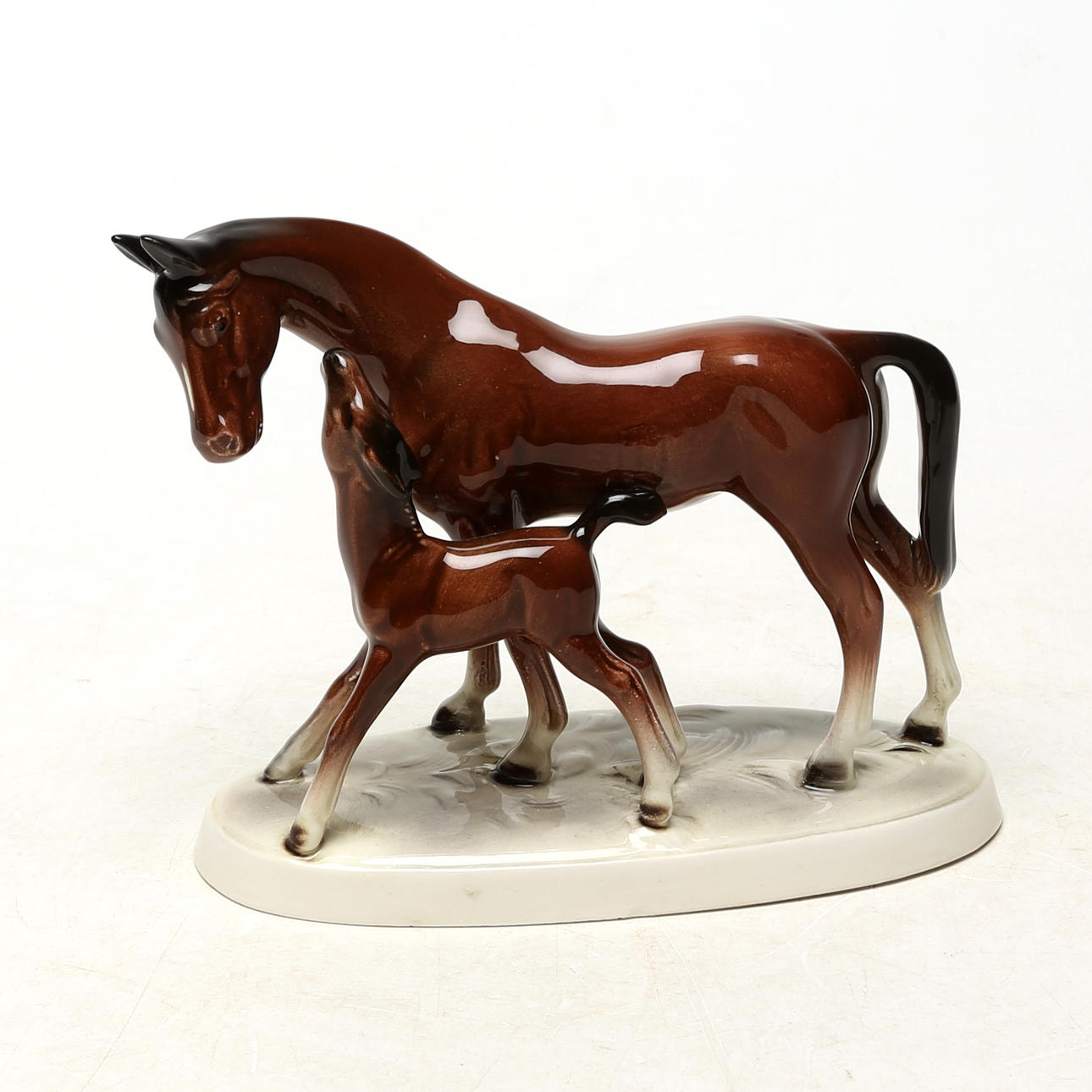 HÄSTFIGURIN, porslin, 1900-tal.