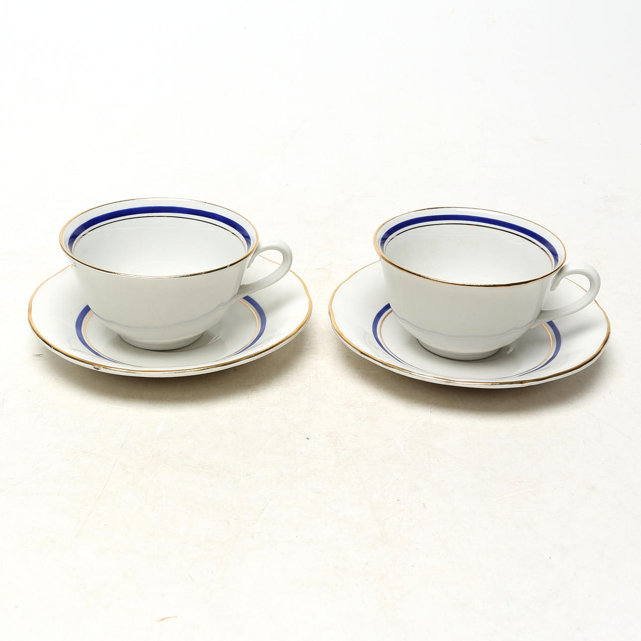 CUPS, with saucers, 2 pcs, Rörstrand "Ella".