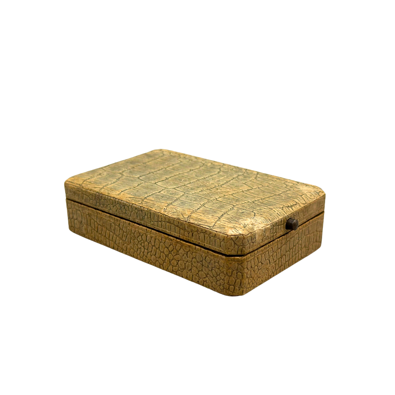 CHILDREN'S RATTLE MADE OF WOOD AND TIN WITH RELIEF AND STORAGE BOX ...
