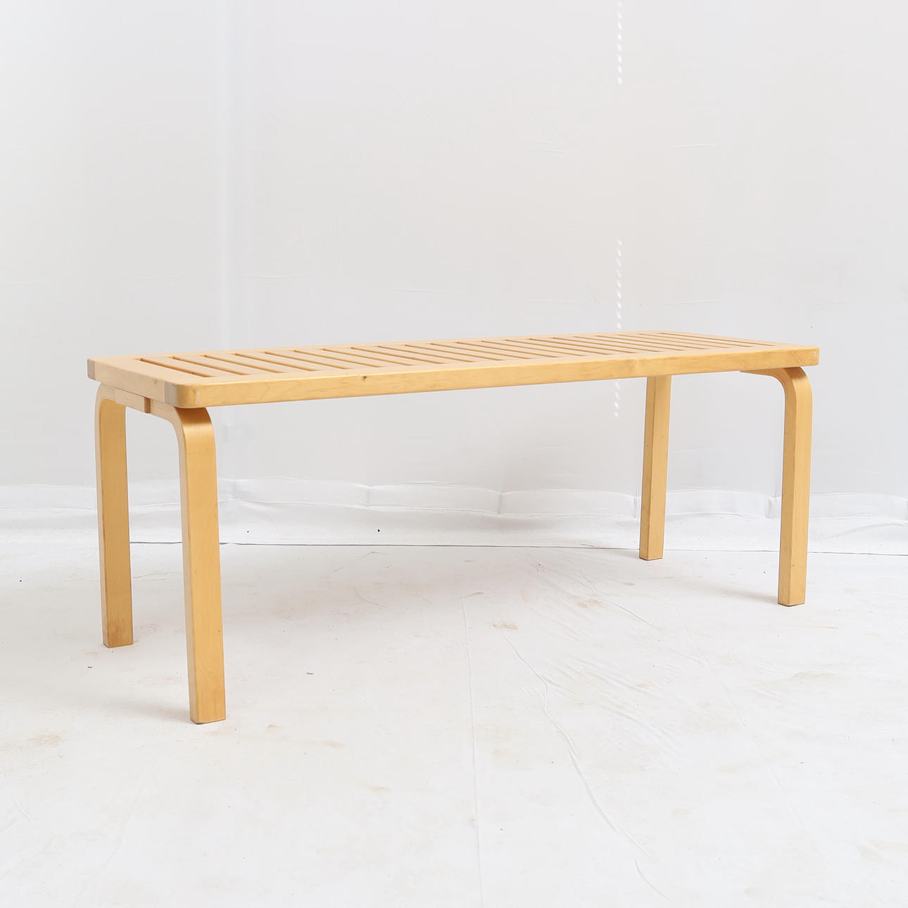 ALVAR AALTO. Bench, 153A, Artek.