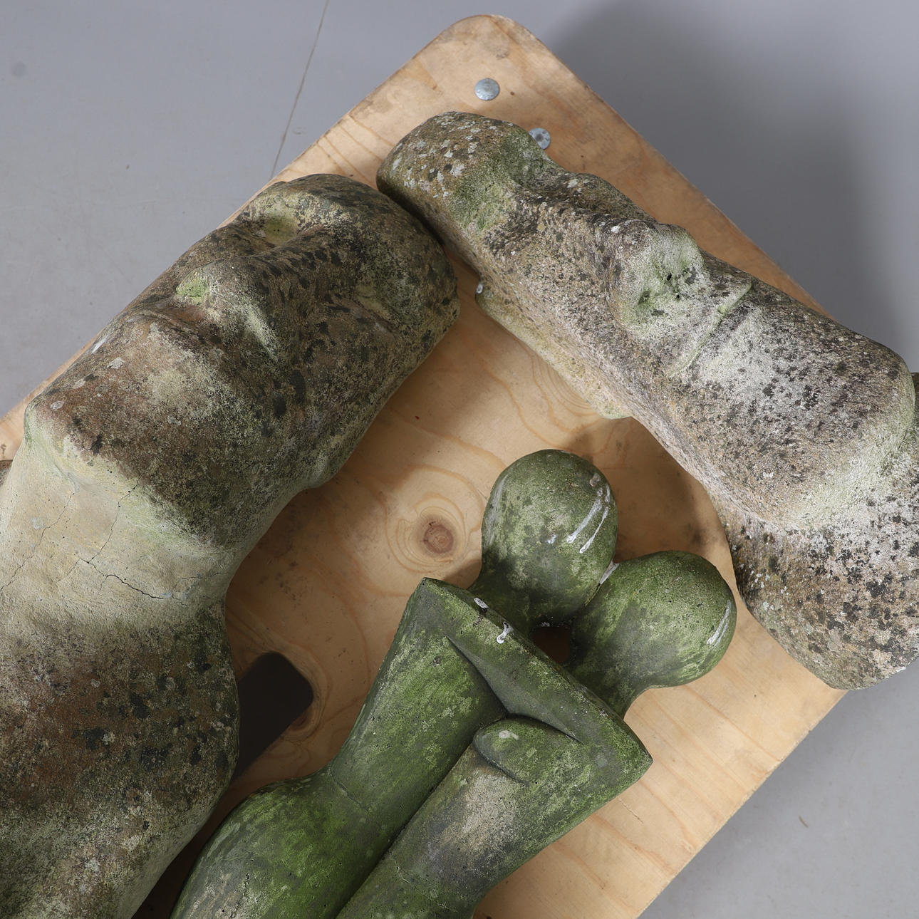 ASSORTED GARDEN STATUARY.