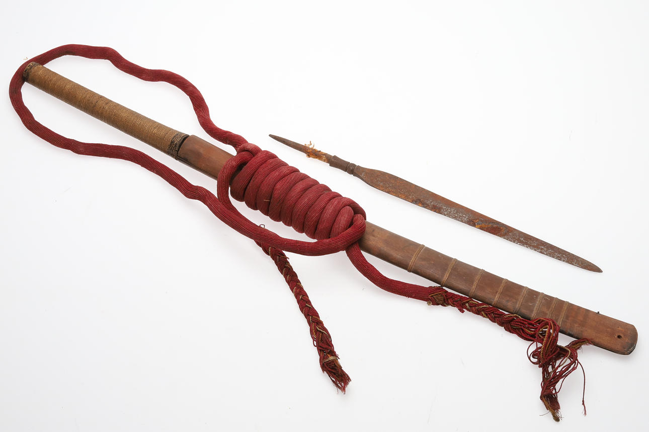 SUGARCANE KNIFE & SPEARHEAD.