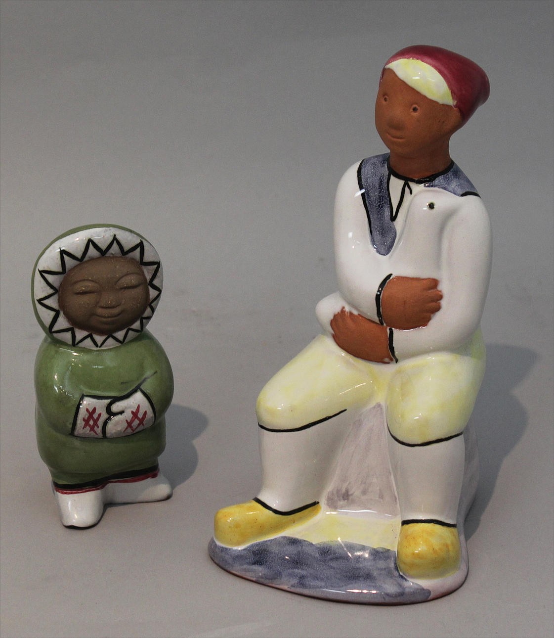 MARI SIMMULSON. FIGURINER (2). Nils Holgersson och Eskiå Märkta UE Sweden Mari S.