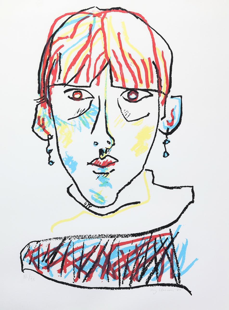 STIG CLAESSON. Lithograph, signed, numbered XII/II.