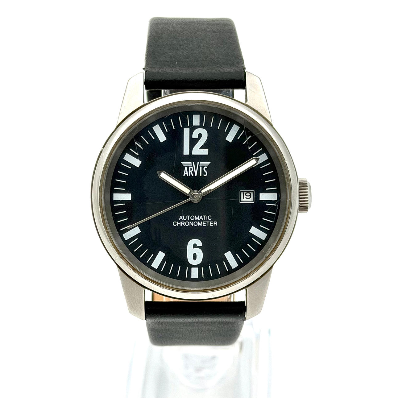 ARVIS, wristwatch, automatic, steel.