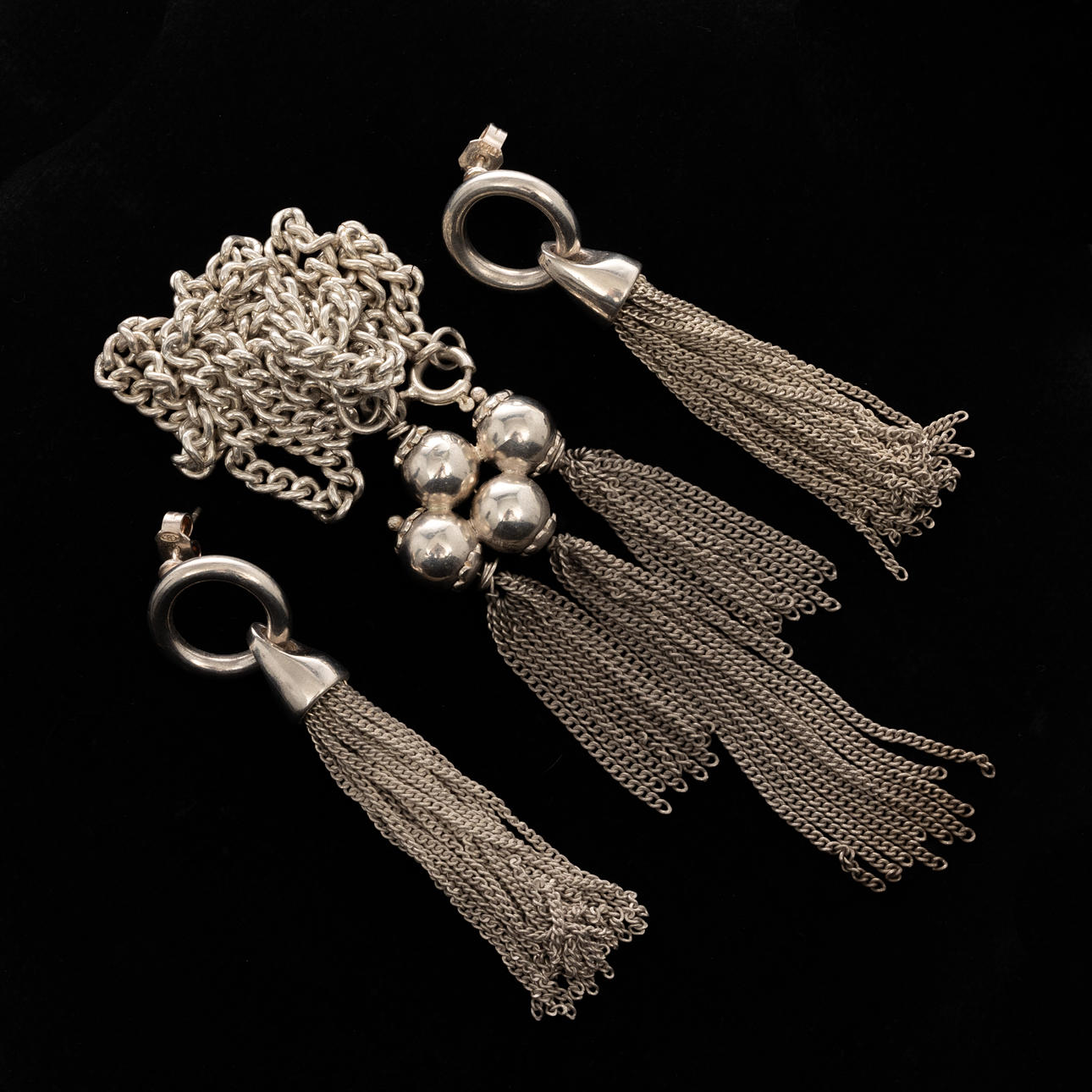 SMYCKESET, Silver, 2 delar.