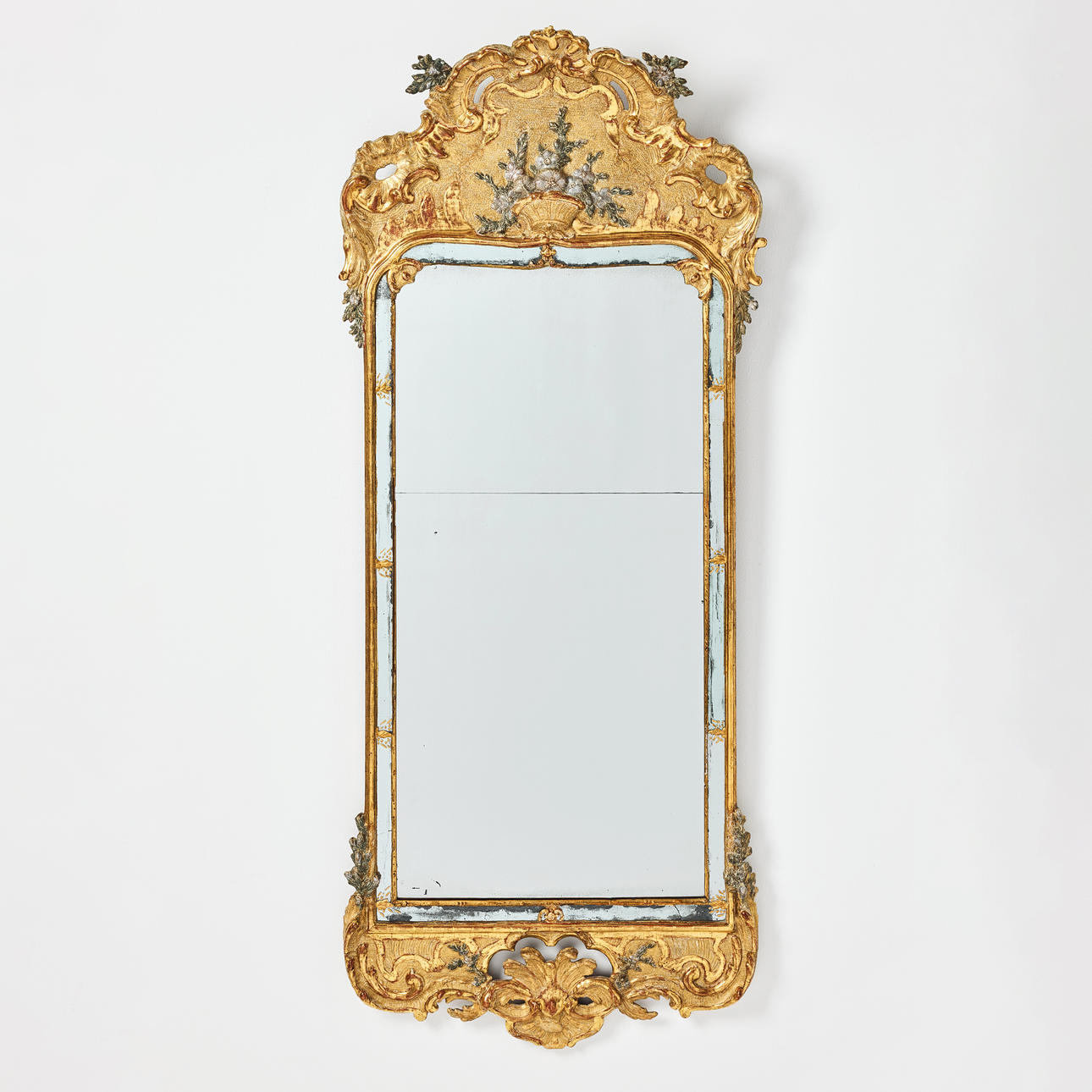 MIRROR, Stockholm rococo work, third quarter of the 18th century ...