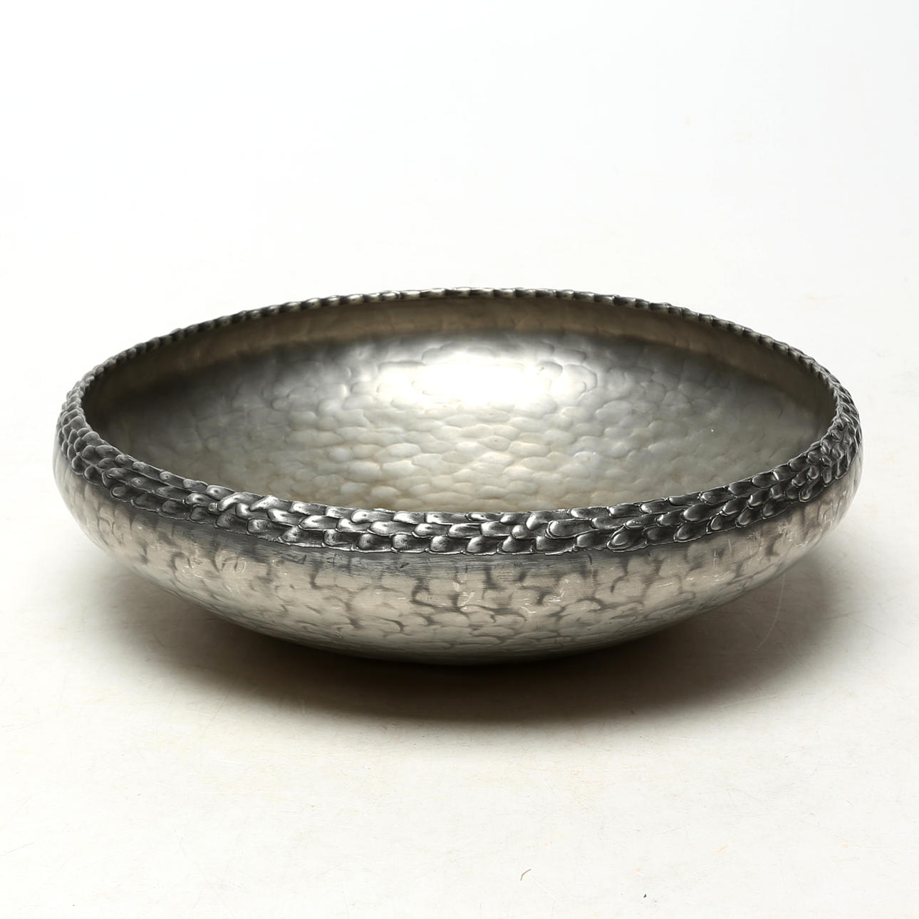 BOWL, pewter, Riddertenn, Ruud.